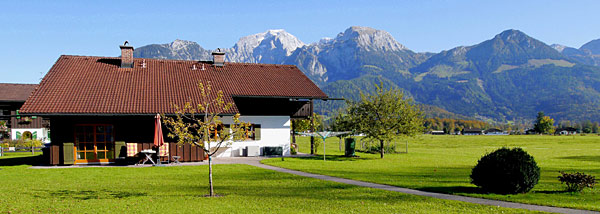 Die Ferienwohnung Kehlstein im Nebenhaus.