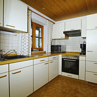 Kuche in der Ferienwohnung Watzmann.